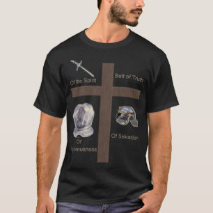 Armadura de cheio de camiseta de Deus