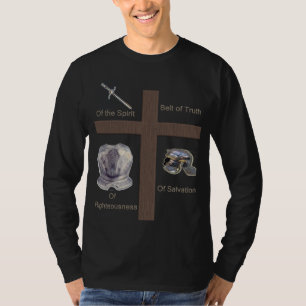 Armadura de cheio de camiseta de Deus
