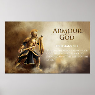 Armadura do poster do deus