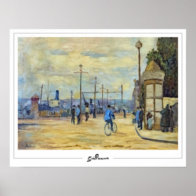 Armand Guillaumin Zedign Art Poster nº 11 (Frente)