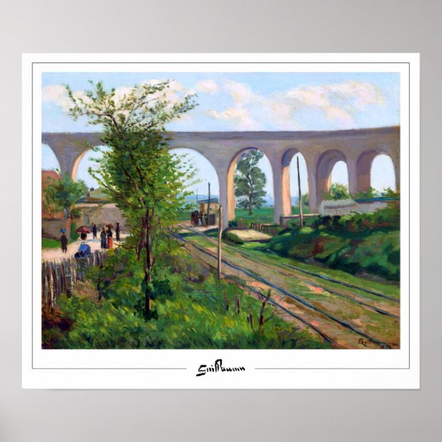 Armand Guillaumin Zedign Art Poster nº 125 (Frente)