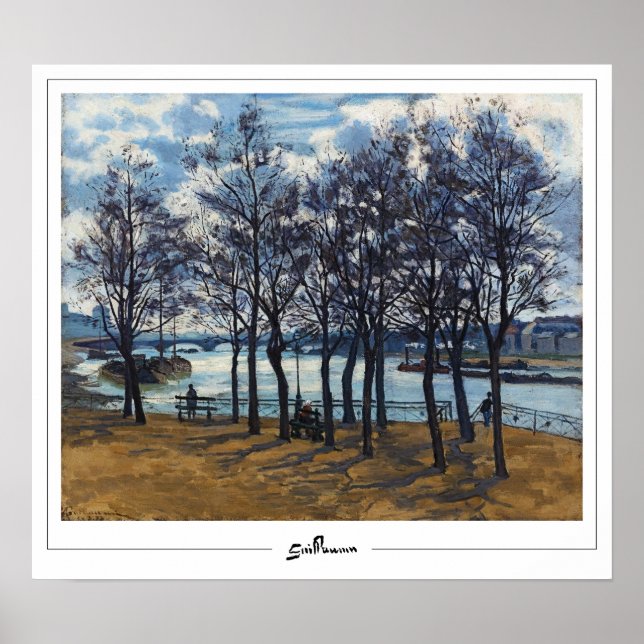 Armand Guillaumin Zedign Art Poster nº 16 (Frente)