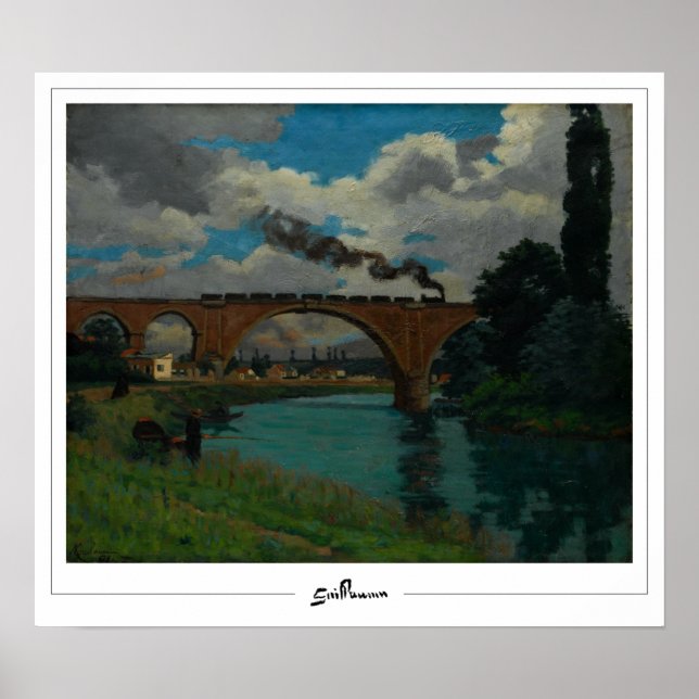 Armand Guillaumin Zedign Art Poster nº 27 (Frente)