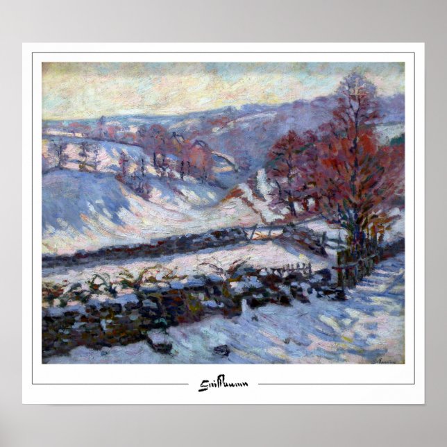 Armand Guillaumin Zedign Art Poster nº 45 (Frente)