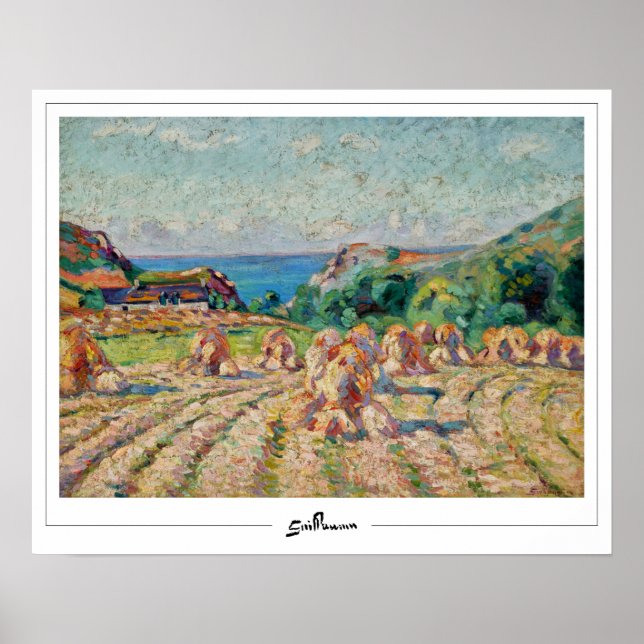 Armand Guillaumin Zedign Art Poster nº 74 (Frente)