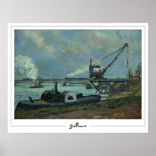 Armand Guillaumin Zedign Art Poster nº 96 (Frente)