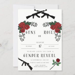Armas & Rosas, Convite de Revelação de Gênero