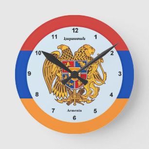 Armênia Հ ա յ ա ս տ ն ա Relógio de Parede