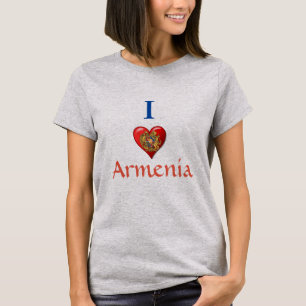 Armênio dizendo que adoro T-Shirt Armênia
