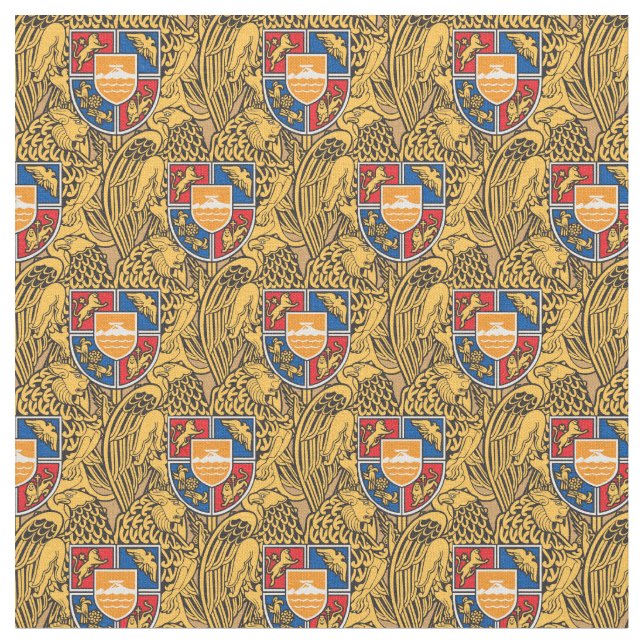 Armênio Flag e Armênia emblem Tecido moda  (Detalhe)