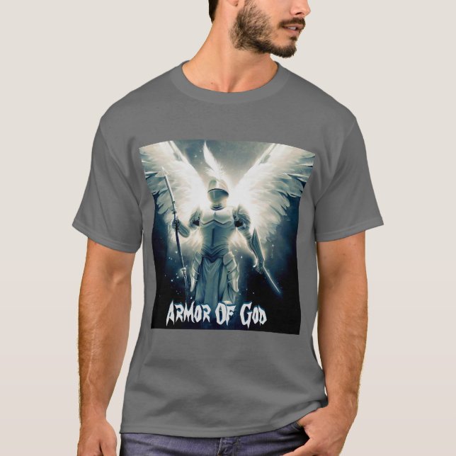 Armor de Deus Unisex T-Shirt Angélico (Frente)