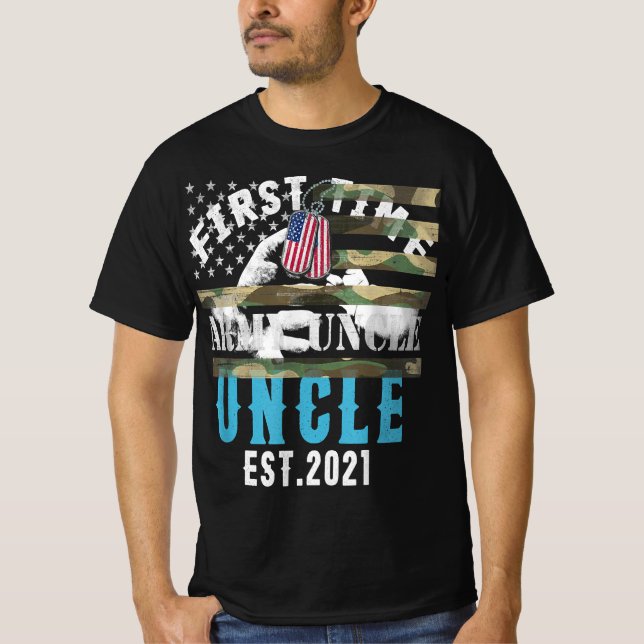 Army Uncle  T-shirt (Frente)