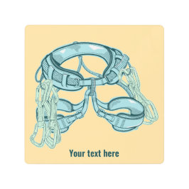 Arnês de escalada com desenhar rápidos