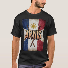 Arnis Artes Marciais Filipinas Camiseta Vintage Es