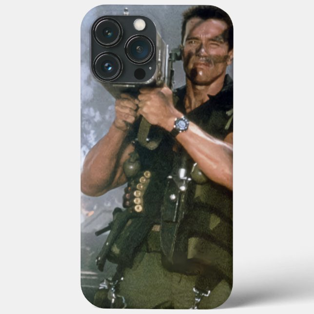 Arnold Schwarzeneger Rocket Shoot (Verso)