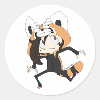 ArohaTheStrange - Adesivo redondo clássico