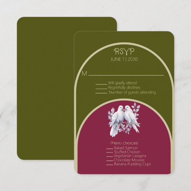 Aros De Rodos Oliva Verde Burgundy Amarelo Arquead (Frente/Verso)