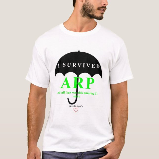 ARP - A Anti-HAARP camisa das karmas da proteção (Frente)