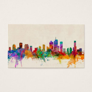Arquitectura da cidade da skyline de Brisbane