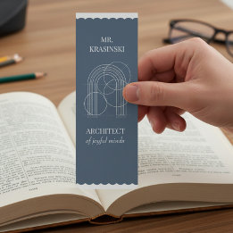 Arquiteto de Mentes Alegres Professor Personalizad