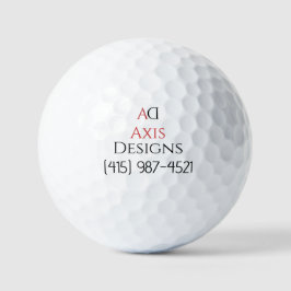 Arquiteto Golf Ball | Marcas de Blueprint