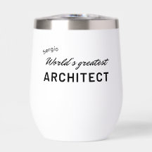 Arquiteto Mais Talentoso do Mundo Tipografia Perso