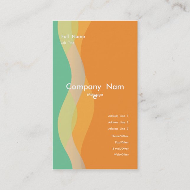 Arquitetura, cartão do espaço vivo (Frente)