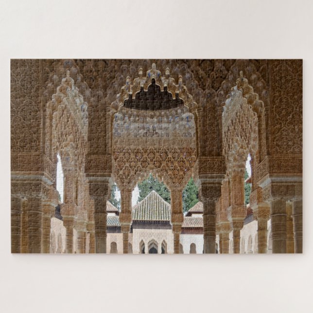 Arquitetura de Alhambra Quebra-cabeça (Horizontal)