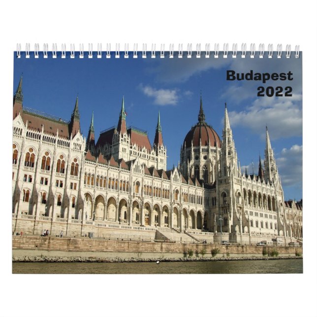 Arquitetura de Budapeste - Calendário 2022 (Capa)
