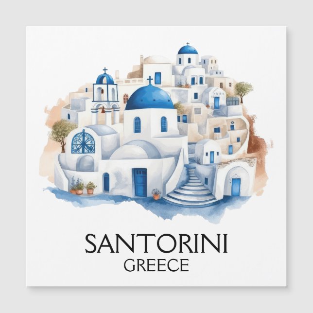 Arquitetura dos edifícios do Teto Azul da Grécia S (Frente)