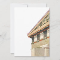 Arquitetura Grega Vintage, Templo de Athena