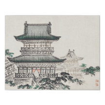 Arquitetura japonesa por Kōno Bairei