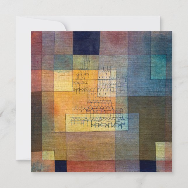 Arquitetura Polifônica | Paul Klee | (Frente)