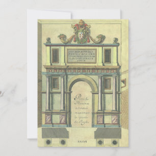 Arquitetura Renascentista de entrada da Igreja Vin