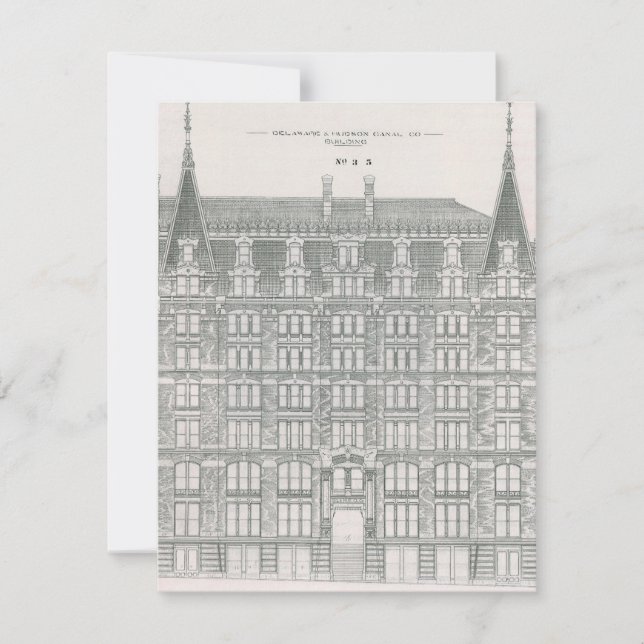 Arquitetura Vintage, Delaware & Hudson Canal Co. (Frente)