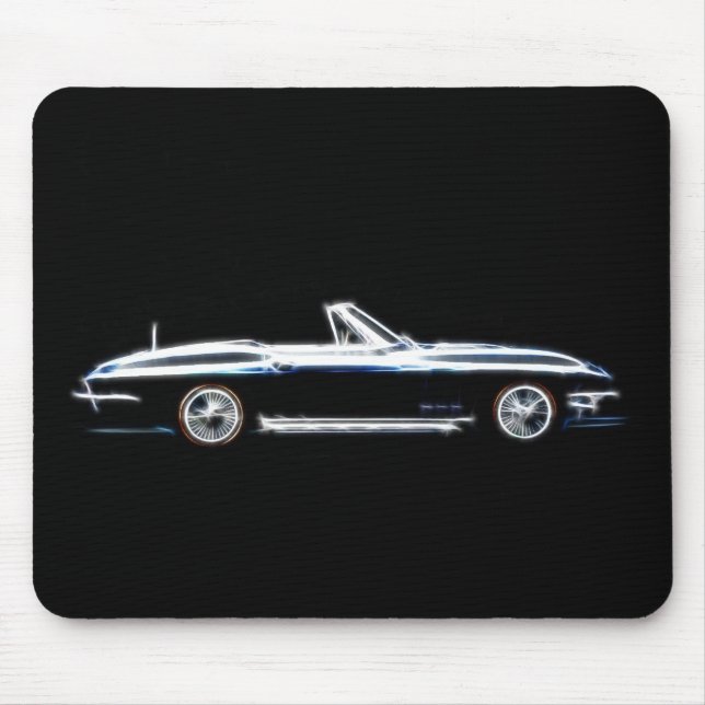 Arraia-lixa 1965 de Chevrolet Corvette Mousepad (Frente)
