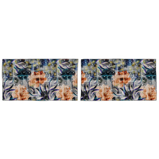 Arranjo de flores de Grunge.