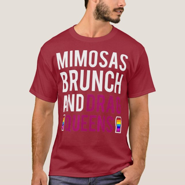 Arrastar Camisa de Mimosas Brunch (Frente)