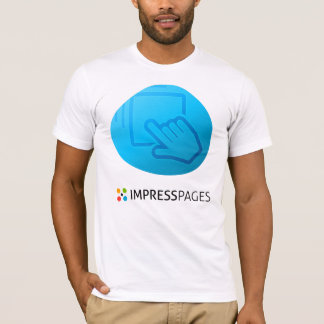 Arrasto - e - branco do t-shirt da gota