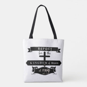Arrependa-se Escritura - Bolsa Tote
