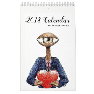 Art By Malik - Calendário 2018 (Versão 2)
