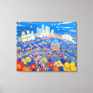 Art Canvas Print: Navios Altos em Greenwich London