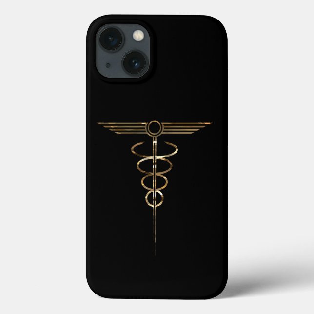 Art Deco Caduceus (Verso)