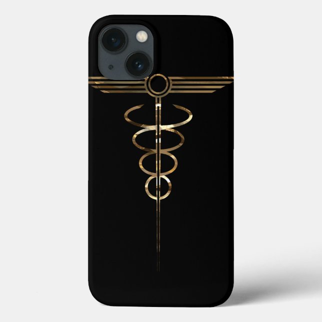 Art Deco Caduceus (Verso)