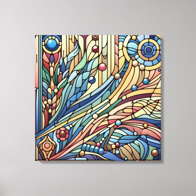 Art Deco Canvas Art (Frente)