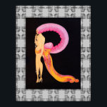 Art Deco Design com a letra R Poster da Erte<br><div class="desc">Se você optar por fazer o download, a sua loja Walgreen local fará posters de conselho do seu download em tamanhos diferentes e em várias texturas a um preço muito bom. Às vezes com desconto. Uma dica do meu amigo dos EUA. Para o Reino Unido, veja "Digital Printing" (Impressão digital)...</div>