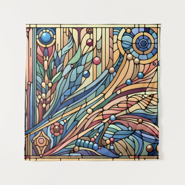 Art Deco Design Tapeçaria (Frente)