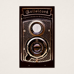 Art deco do rolleicord da câmera do vintage