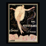 Art Deco French Opera 16 x 20 Impressão<br><div class="desc">Petits Lits Blancs French Art Deco Opera Impressão.</div>