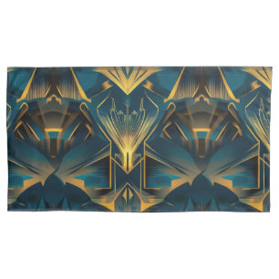 Art Deco King Pair Pillowcase